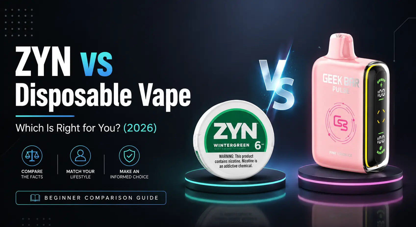 zyn vs vape Vuse Go Box 1000 Vuse Go Box Watermelon Ice main image 1
