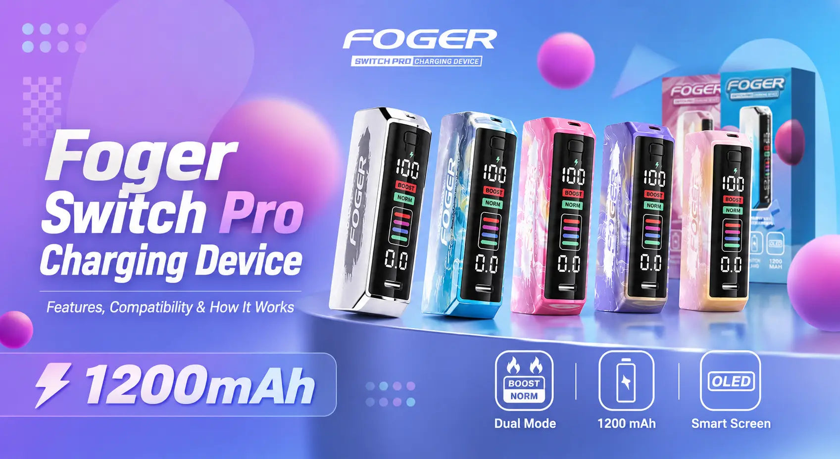 Foger Switch Pro Charging Device: The Long-Awaited Battery Base for Foger Pods