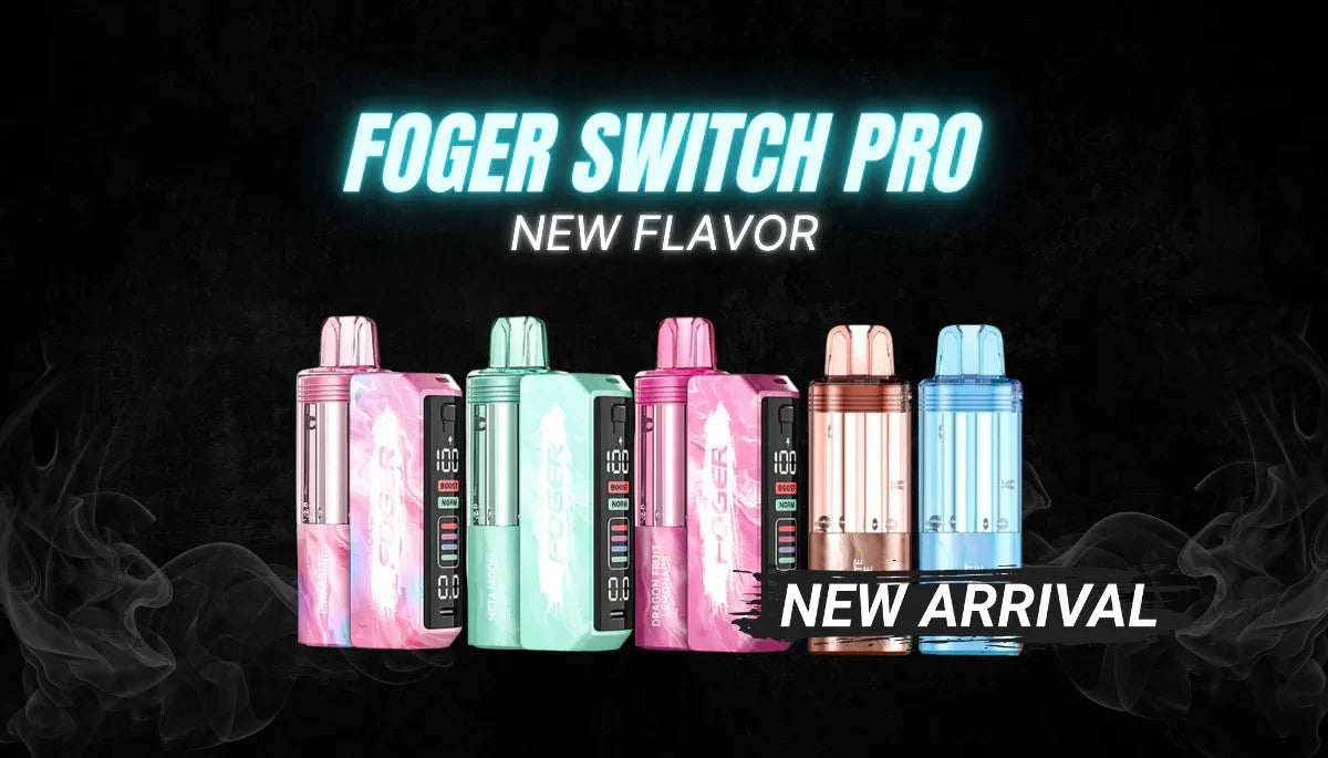 Foger Switch Pro Kit & Pod: 10 New Flavors Reviewed Foger Switch Pro Kit & Pod: 10 New Flavors Reviewed