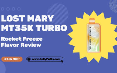 Rocket Freeze — Lost Mary MT35k Turbo Disposable Vape — Flavor Review