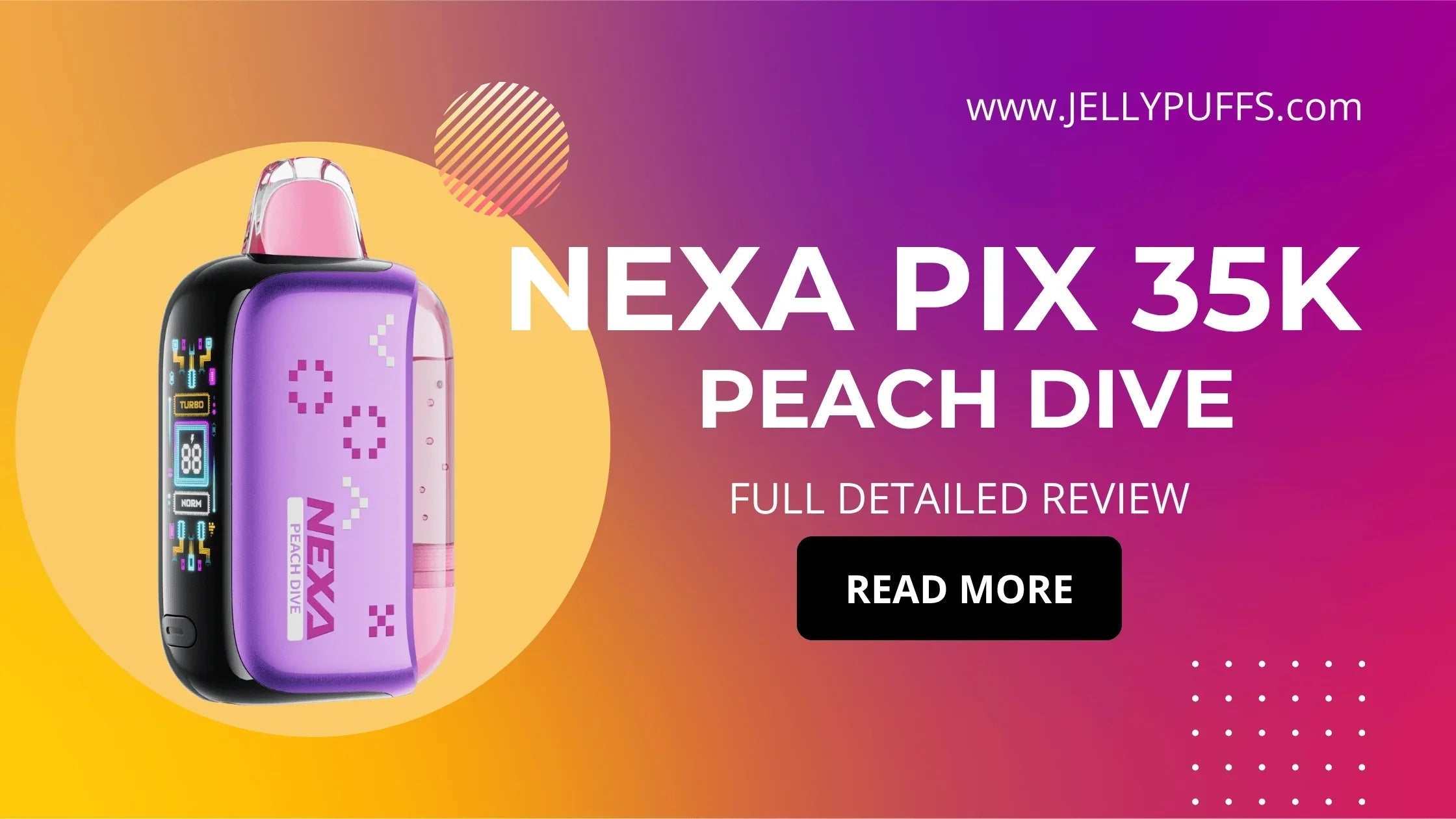 peach ice vape flavor review Dive – NEXA PIX 35k Disposable Jungle Juice Aroma King 50% VG Edition:Sky