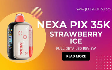 Strawberry Ice - NEXA PIX 35k Disposable Vape Flavor Review