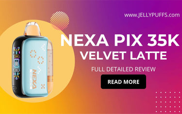 Velvet Latte - NEXA PIX 35k Disposable Vape Flavor Review