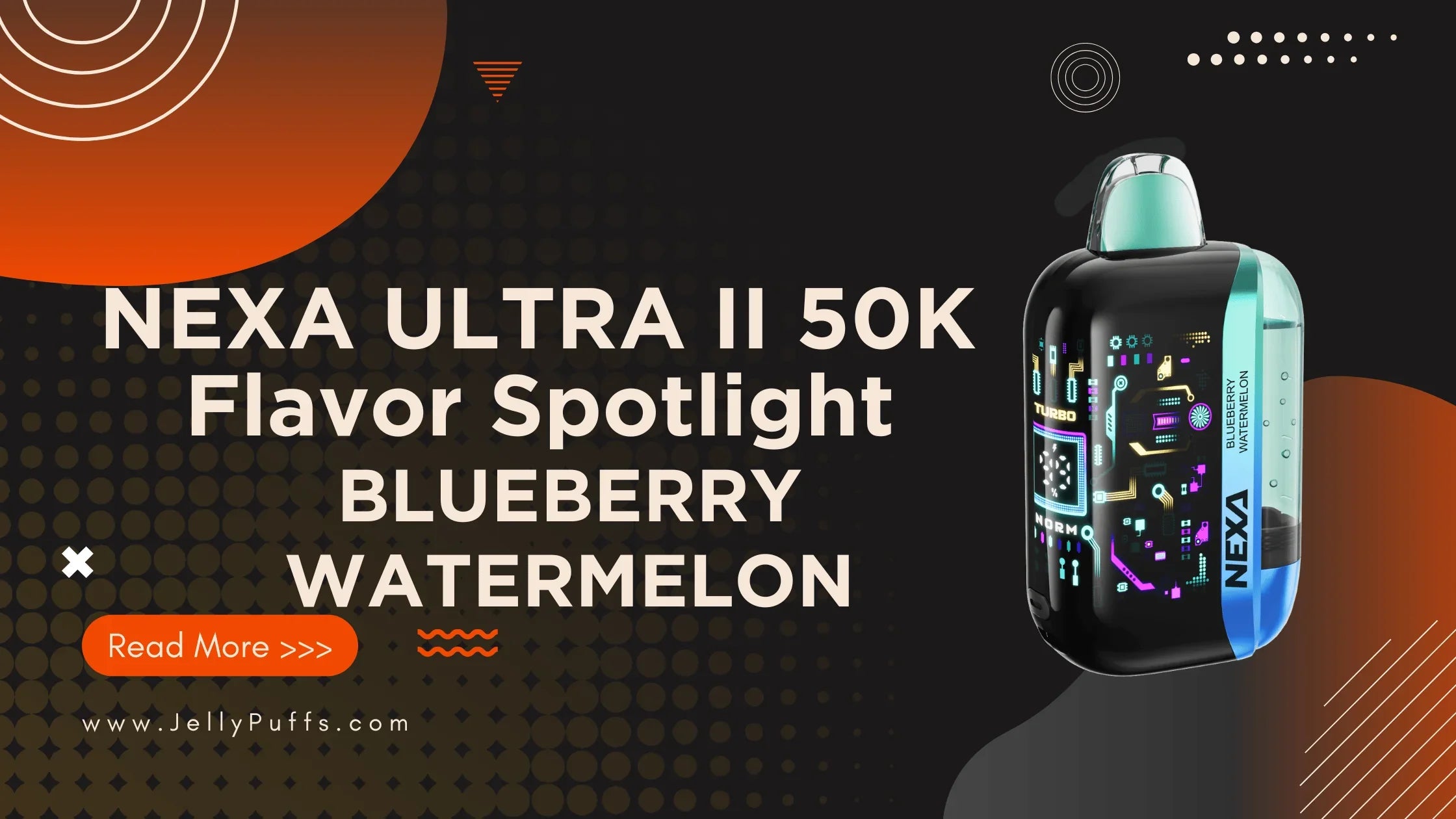 Blueberry Watermelon – NEXA Ultra II 50K Disposable Vape Flavor Review