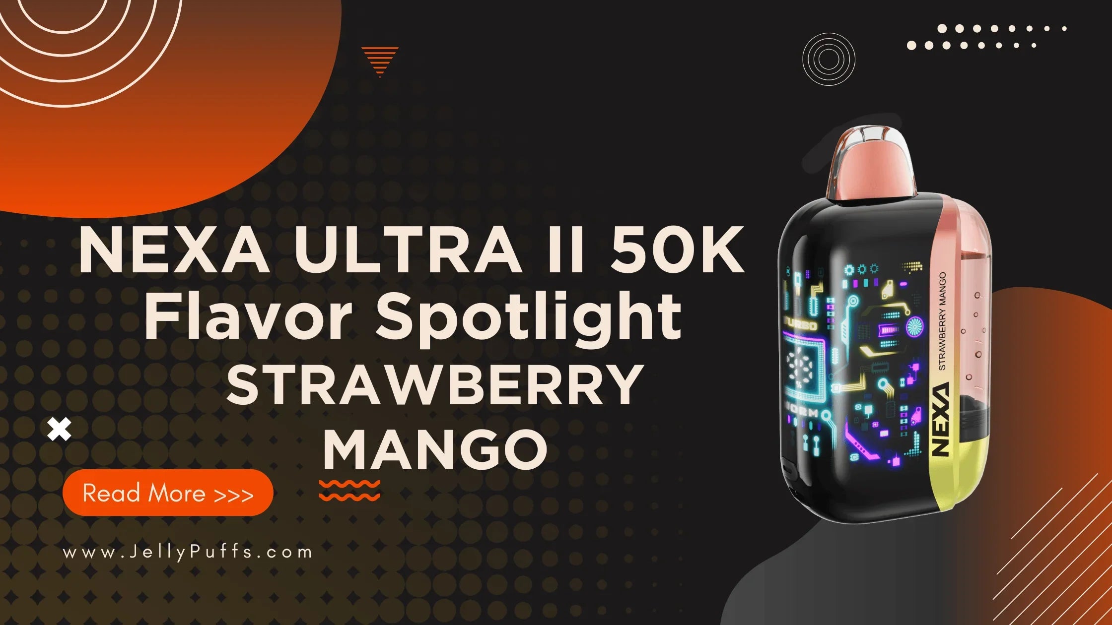 Strawberry Mango – NEXA Ultra II 50K Disposable Vape Flavor Review
