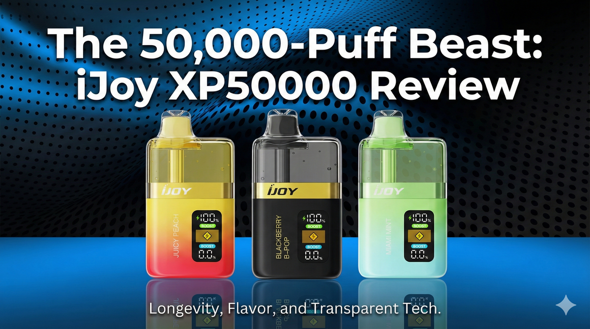 The 50,000-Puff Beast: An In-Depth Review of the iJoy XP50000