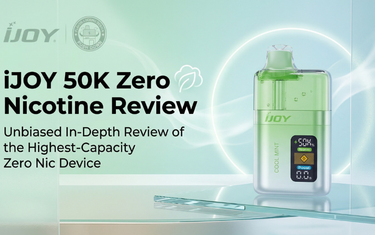 iJoy XP50000 Zero Nicotine Review: 50,000 Puffs, 0mg, Full Flavor