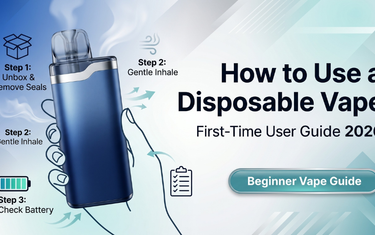 How to Use a Disposable Vape: First-Time User Guide 2026