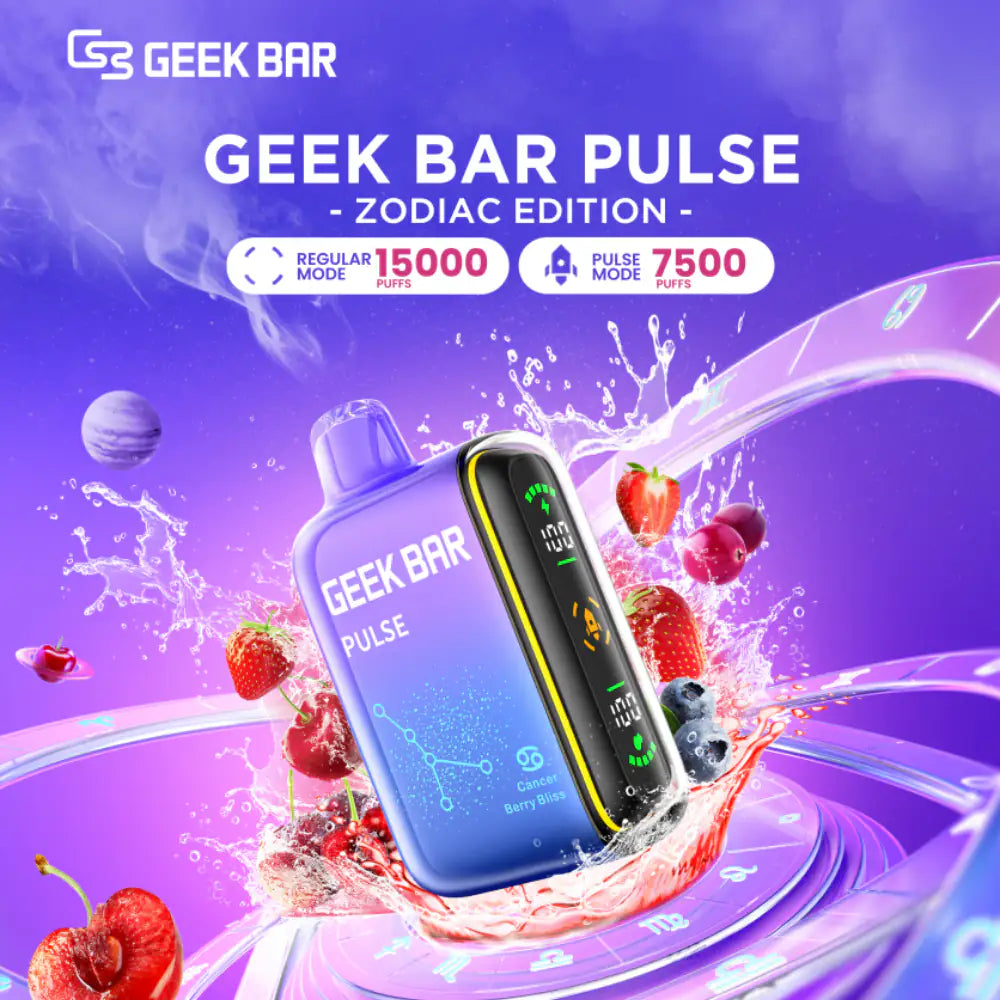 new zodiac geek bar Geek Bar Pulse 15K Zodiac Edition — 9 Flavors