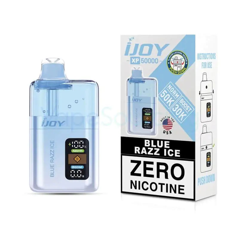 blue razz ice vape near me – iJoy XP50000 Zero Nicotine Pulsar Vaporizers Color:Silver Air Bar Max Disposable