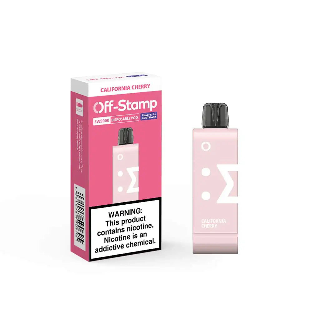 off-stamp sw9000 disposable vape kit California Cherry Pod – JellyPuffs SmartDraw mode Flavours:MTN Citrus Raspberry Iced Flum Pebble Mighty Grapefruit