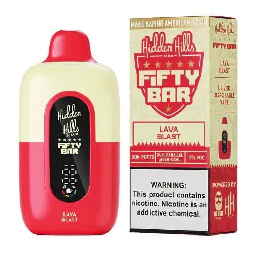 lava vape disposable Blast Hidden Hills x Fifty Bar 20K – JellyPuffs Shop Delta 8 Vape Vape Pods and Lighters Ohm:0.6