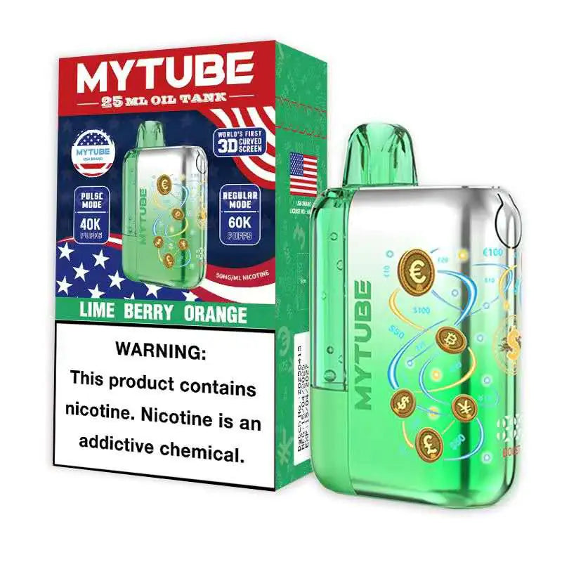 Lime Berry Orange MyTube Ultra 60K Disposable Vape – JellyPuffs