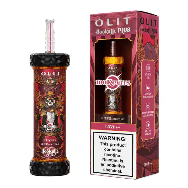 hookalit vape flavors Love++ – Plus 100K E-Hookah Resistance:0.4ohm usp_Peppermint NIQ GEM DISPOSABLE /