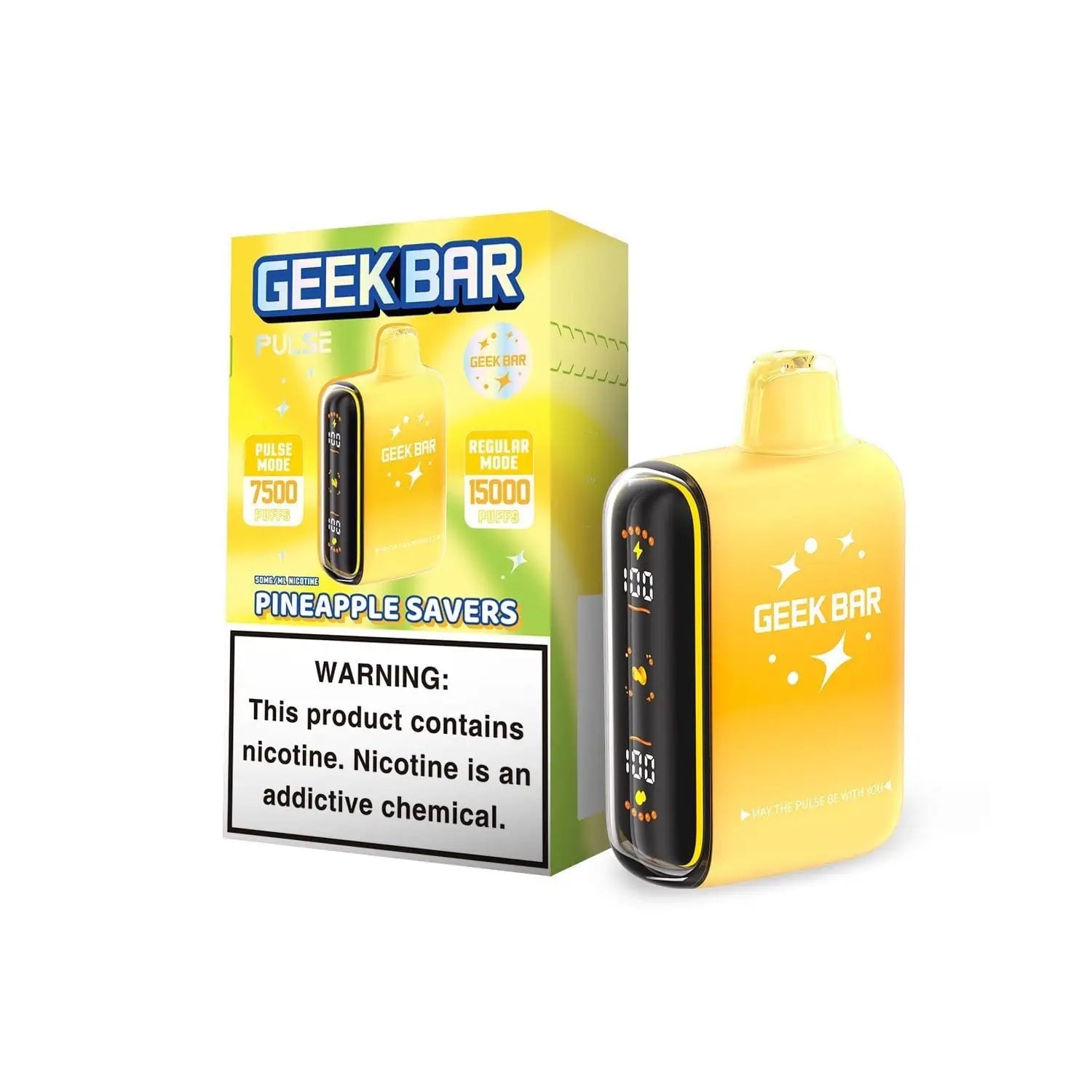 geek bar pulse 15000 puffs disposable vape Pineapple Savers 15K – JellyPuffs Complete Buyer's Guide to vape bundle Options:Cyan