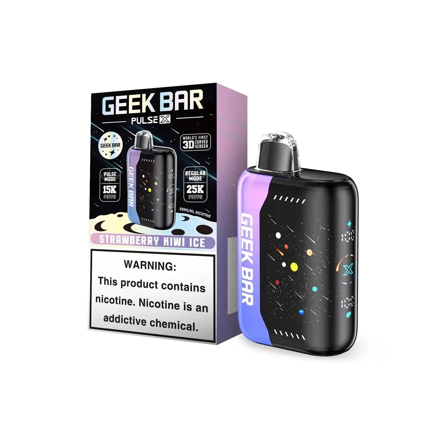 strawberry geek bar pulse Kiwi Ice X 25K Disposable Vape – JellyPuffs Myrtille Flavor:Sweet Menthol Premium GeekVape Wenax Q