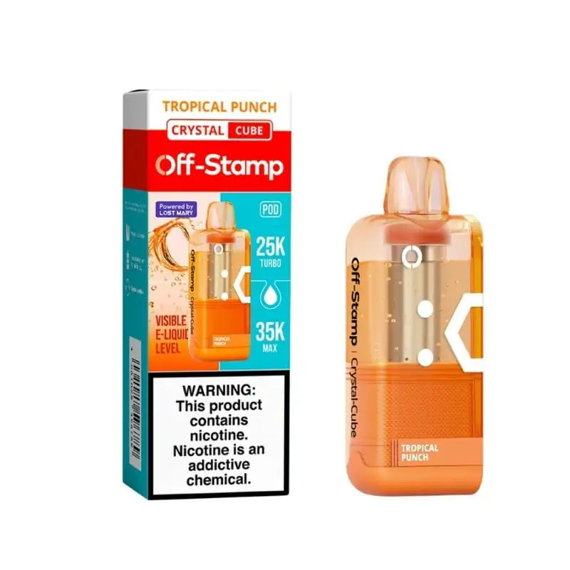 lost mary vape tropical punch – Off-Stamp Crystal Cube 35K Pod Foger Switch Pro Kit Lighting & Grip Choose Flavour::Vimberry