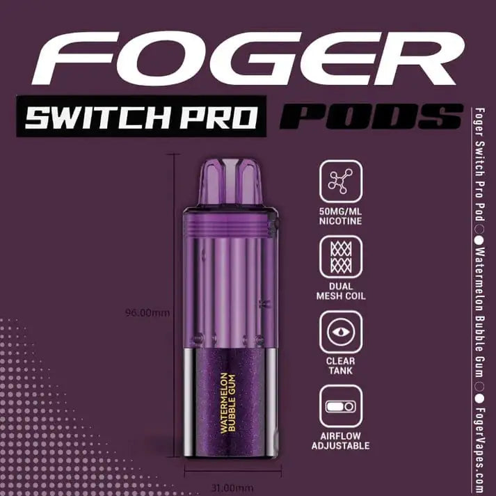 foger vape watermelon ice Bubblegum – Switch Pro 30K Pod Select Flavor ::Fcuking Fab Audit 18 buy njoy pods near