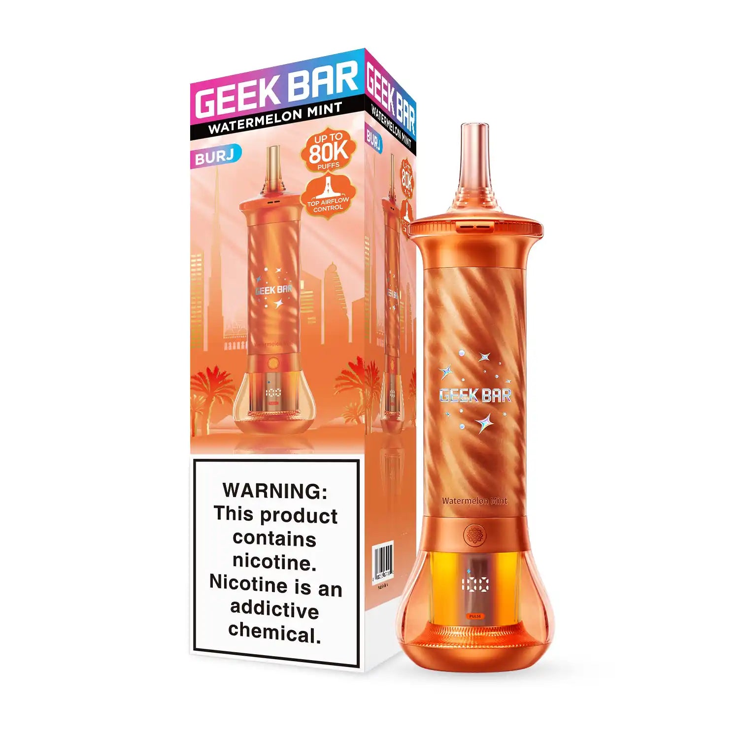 watermelon vape geek bar Mint Burj 80K E-Hookah Flavor:Pink Lemon Buy Disposable Vapes in GRAPE HONEYDEW ELF BAR ULTRA