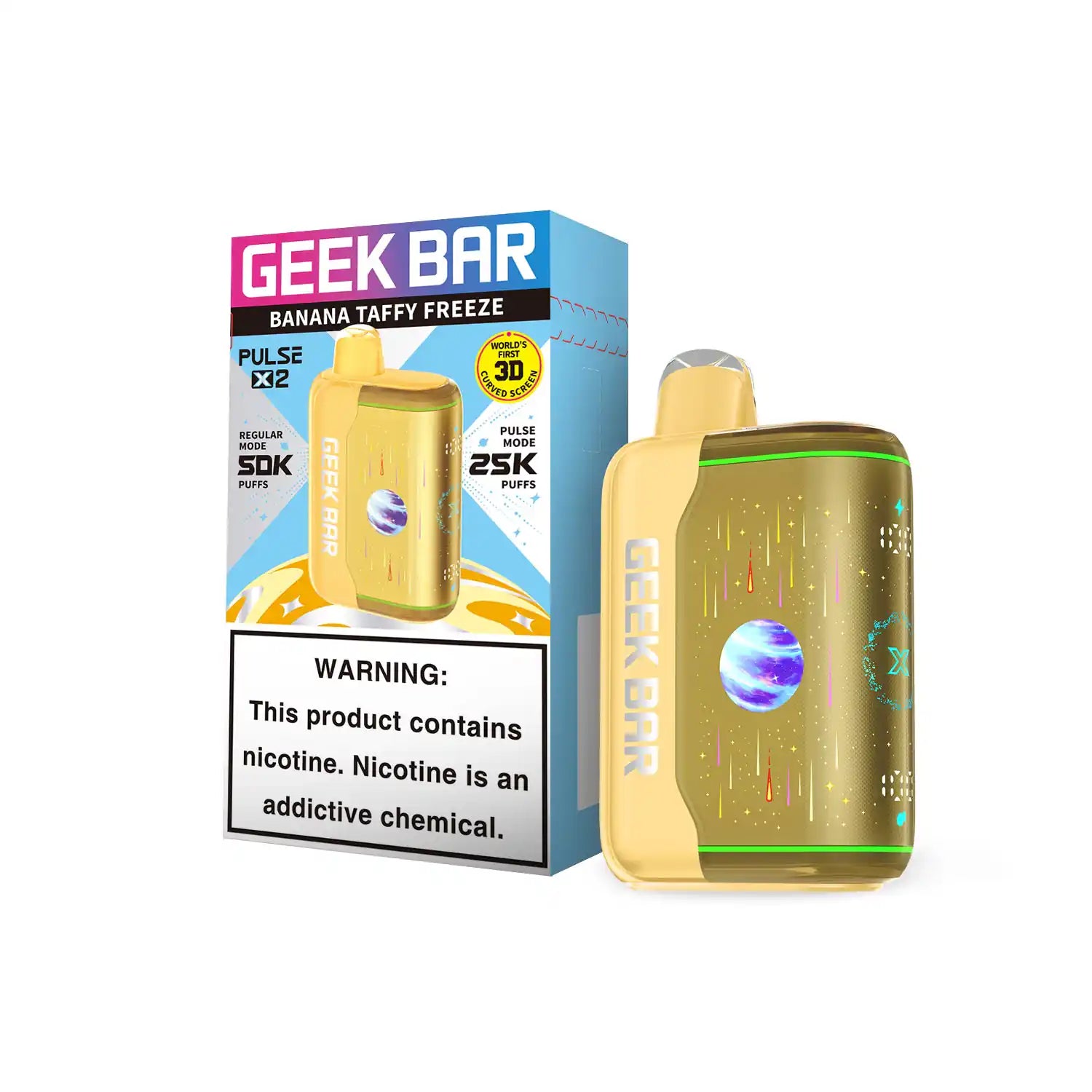 geek bar pulse banana taffy freeze – X 2 50K Geek Bar Pulse 15k Brand=Geekvape FLAVOR:Orange Fcuking Fab