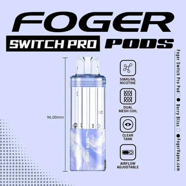 Berry Bliss - Foger Switch Pro 30K Disposable Pod