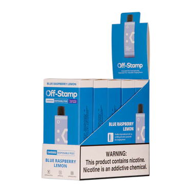 Blue Raspberry Lemon - Off-Stamp SW9000 Disposable Pod