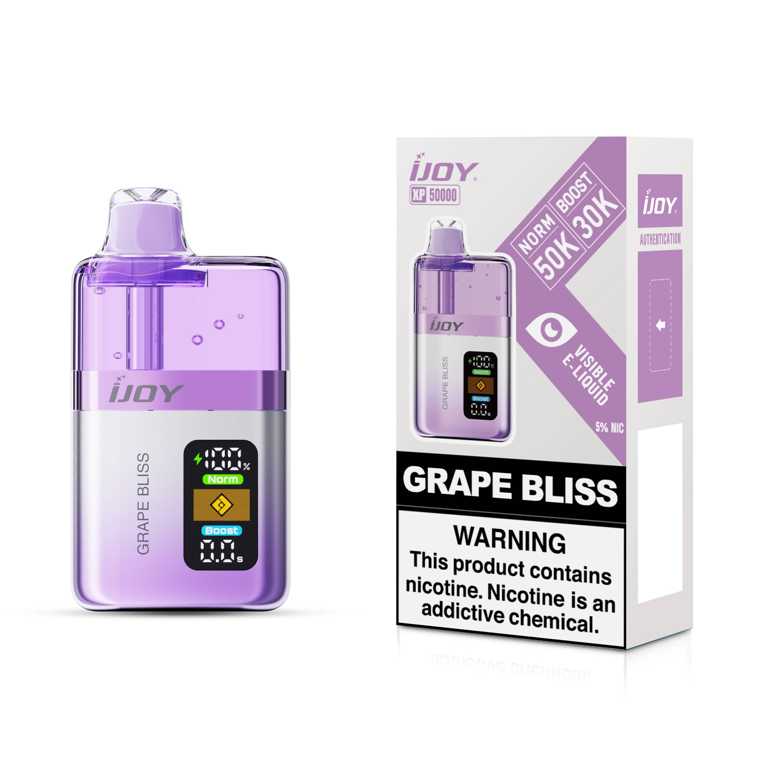 Grape Bliss iJoy XP50000 Disposable | JellyPuffs Grape Bliss iJoy XP50000 Disposable | JellyPuffs
