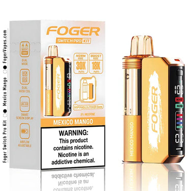 Mexico Mango - Foger Switch Pro 30K Disposable Kit