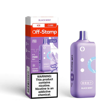 Off-Stamp Ice Cube 25K Disposable Pod Black Mint