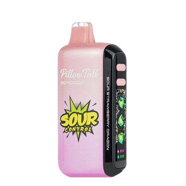Pillow Talk Sour Control SC40000 Disposable Sour Strawberry Dragon