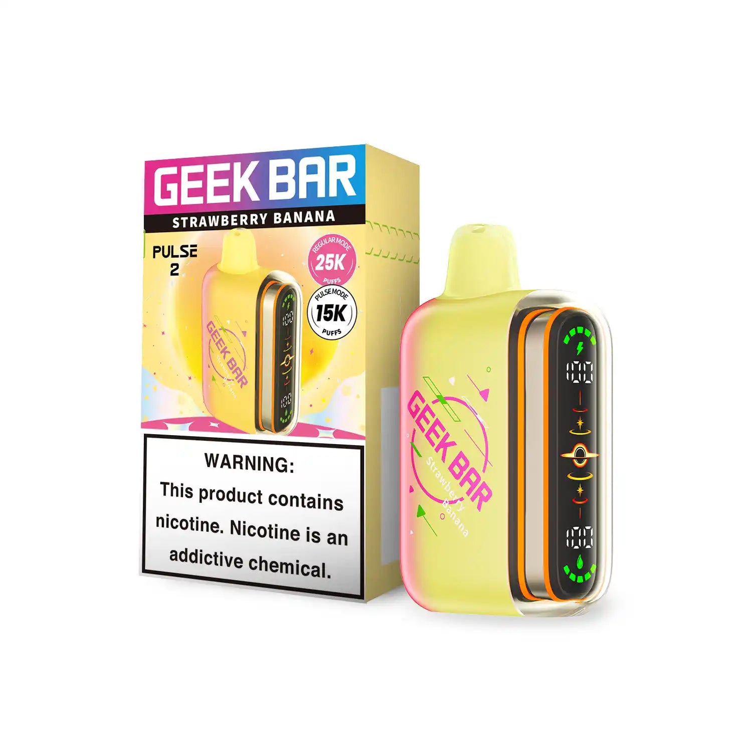 geek bar flavors strawberry banana – Pulse 2 25K Vape Geek Bar Pulse X Variable Voltage MODS Variant:Frozen Watermelon