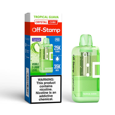 Tropical Guava - Off-Stamp Crystal Cube 25K Disposable Pod