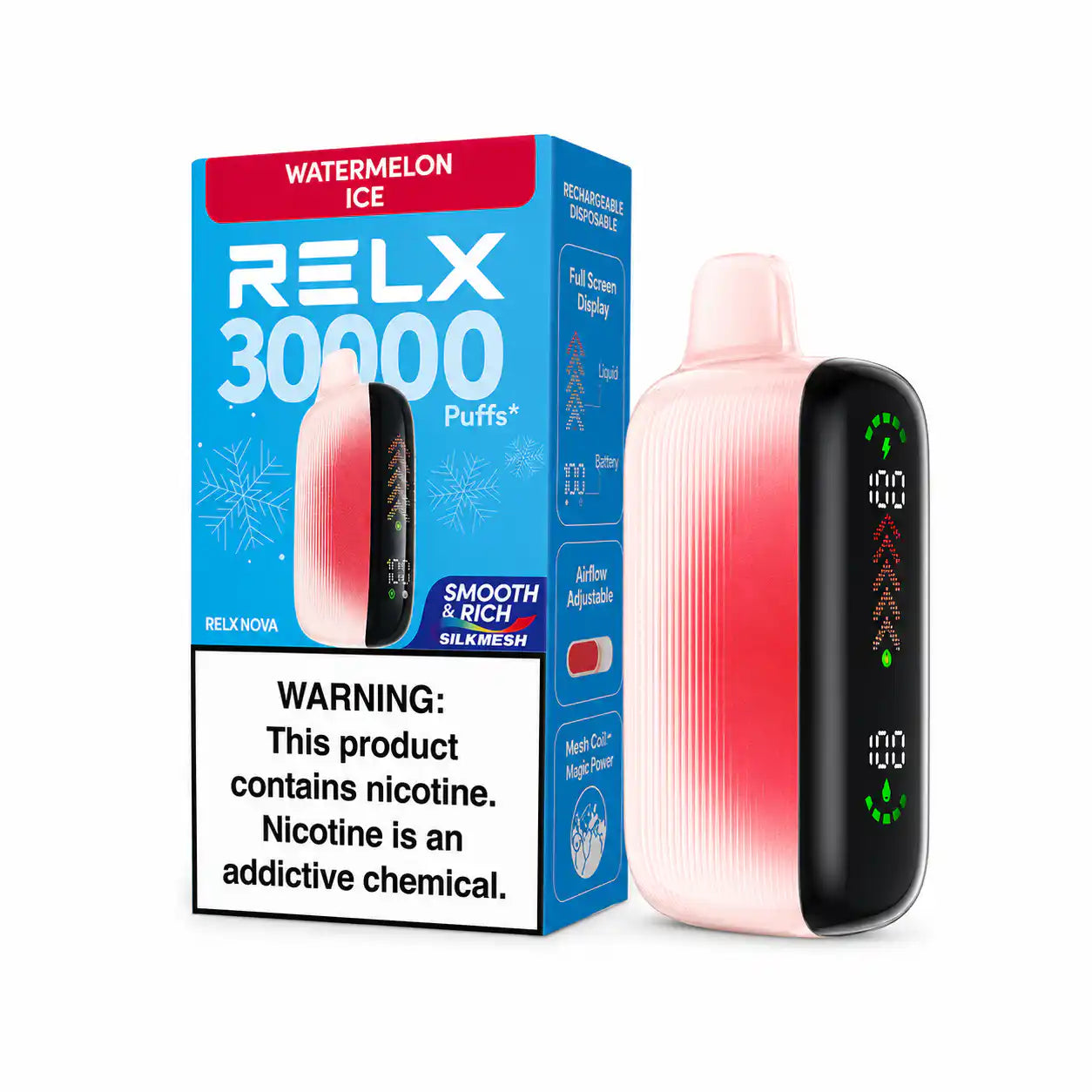 relx vape disposable Watermelon Ice Nova Silkmesh 30K – JellyPuffs Flavor:Purple Gems: BlckCrrant Fumot Eco 50000 The Most Popular Brands