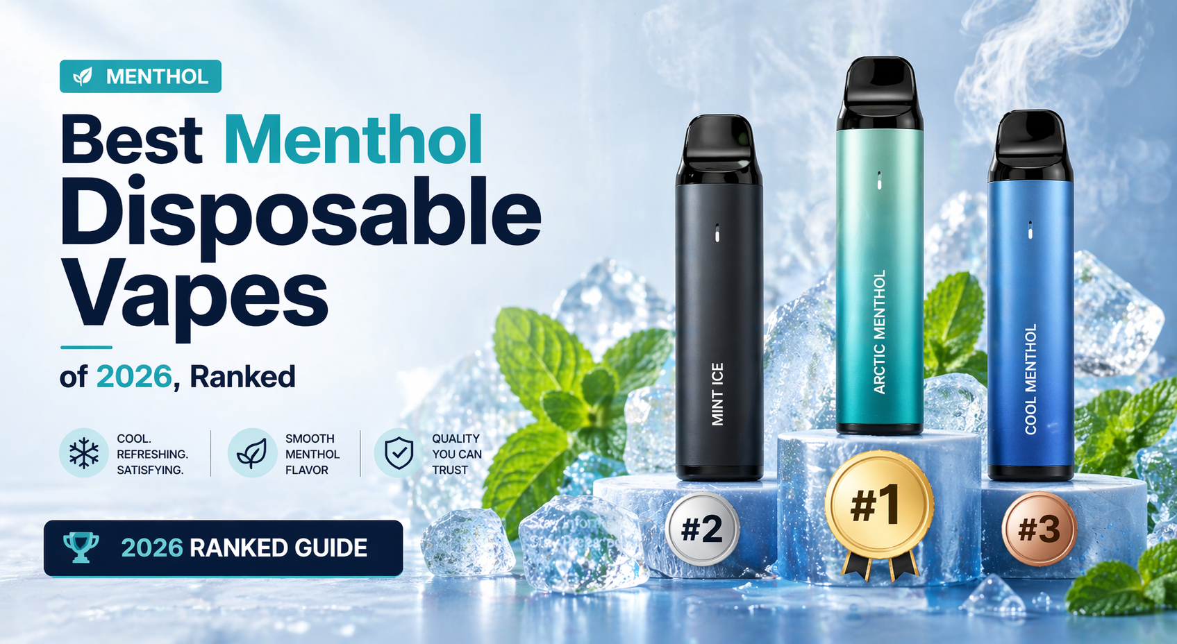 Best Menthol Disposable Vapes of 2026, Ranked
