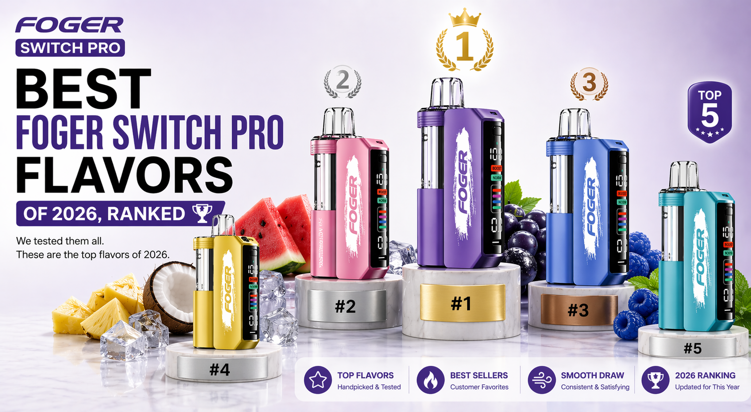 Best Foger Switch Pro Flavors of 2026, Ranked