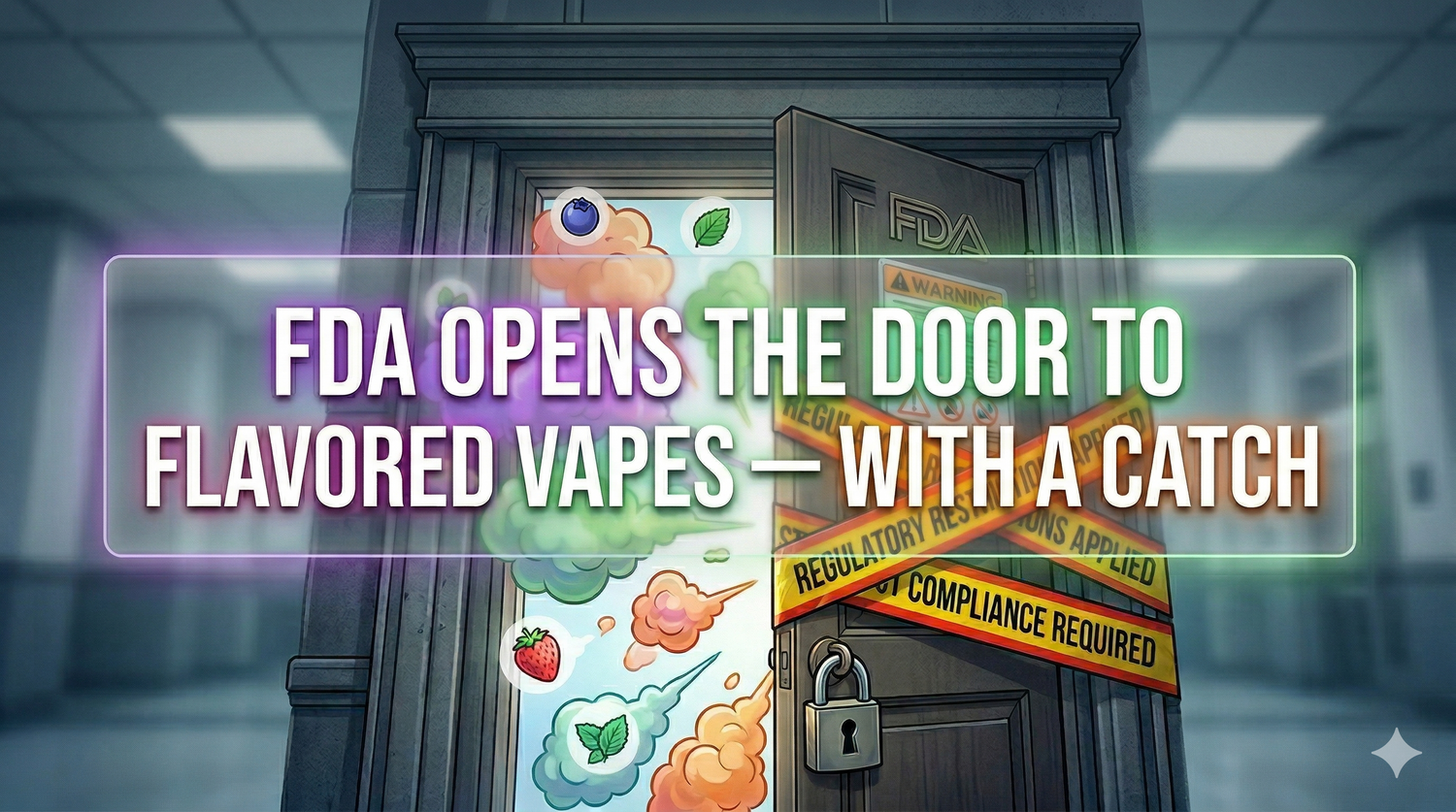 FDA Opens the Door to Flavored Vapes — With a Catch