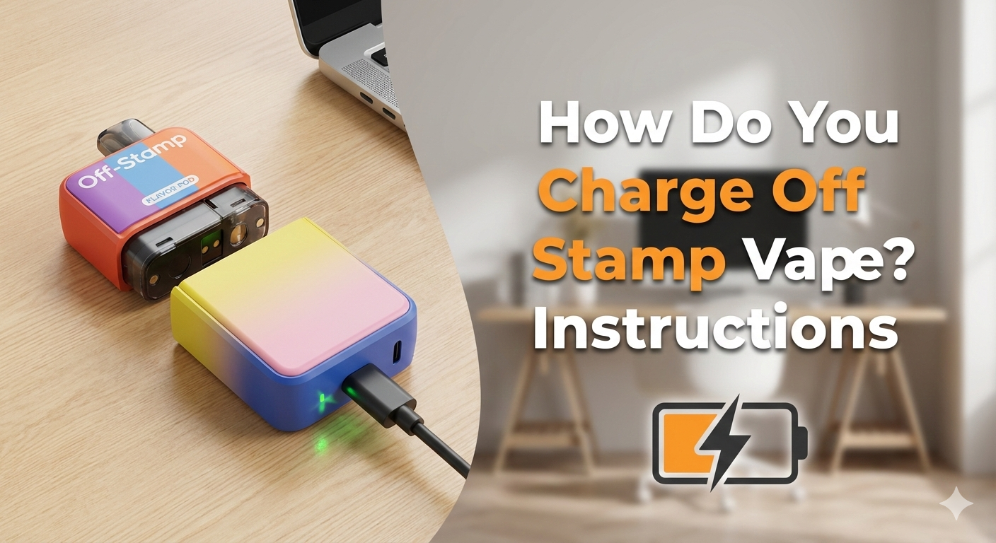 How Do You Charge Off Stamp Vape? Easy Instructions
