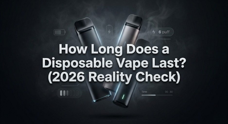 How Long Does a Disposable Vape Last? (2026 Reality Check)