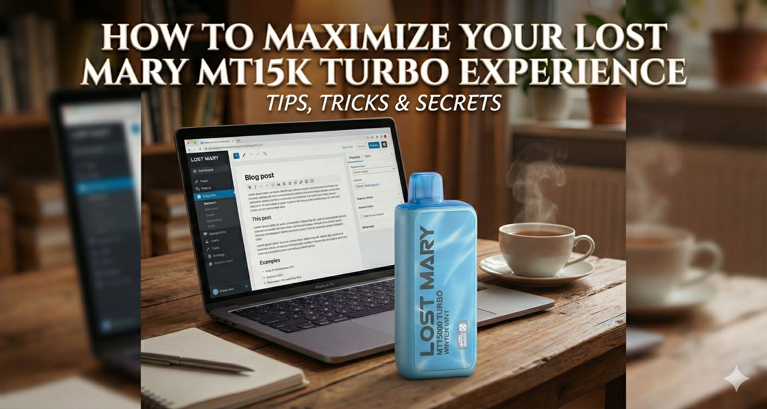 How to Maximize Your Lost Mary MT15K Turbo Experience