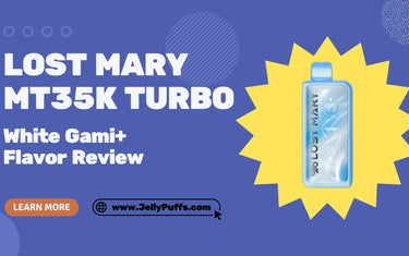 White Gami+ — Lost Mary MT35k Turbo Flavor Review