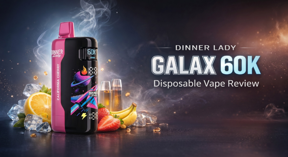 Dinner Lady Galax 60K Review: 60,000 Puffs, Rotary Power Dial & 11 Flavors