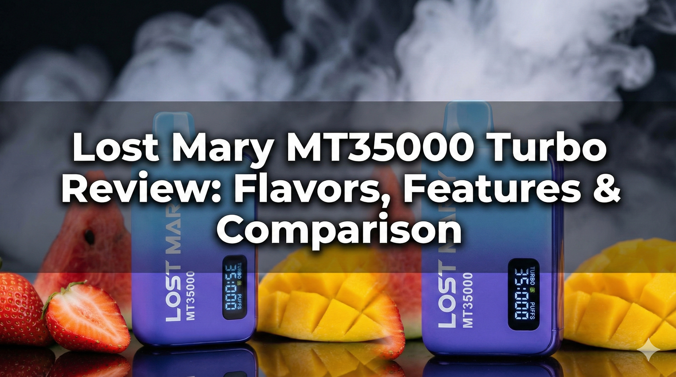 Lost Mary MT35000 Turbo Review: Flavors, Features & Comparison