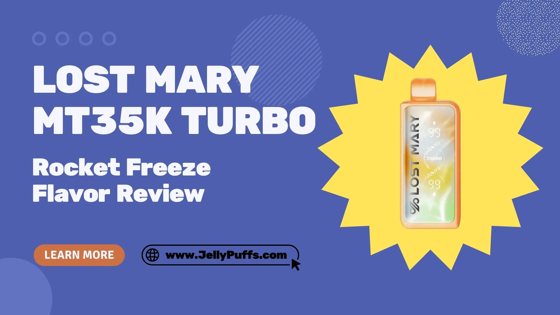Rocket Freeze Lost Mary MT35k Turbo Flavor Review Rocket Freeze Lost Mary MT35k Turbo Flavor Review