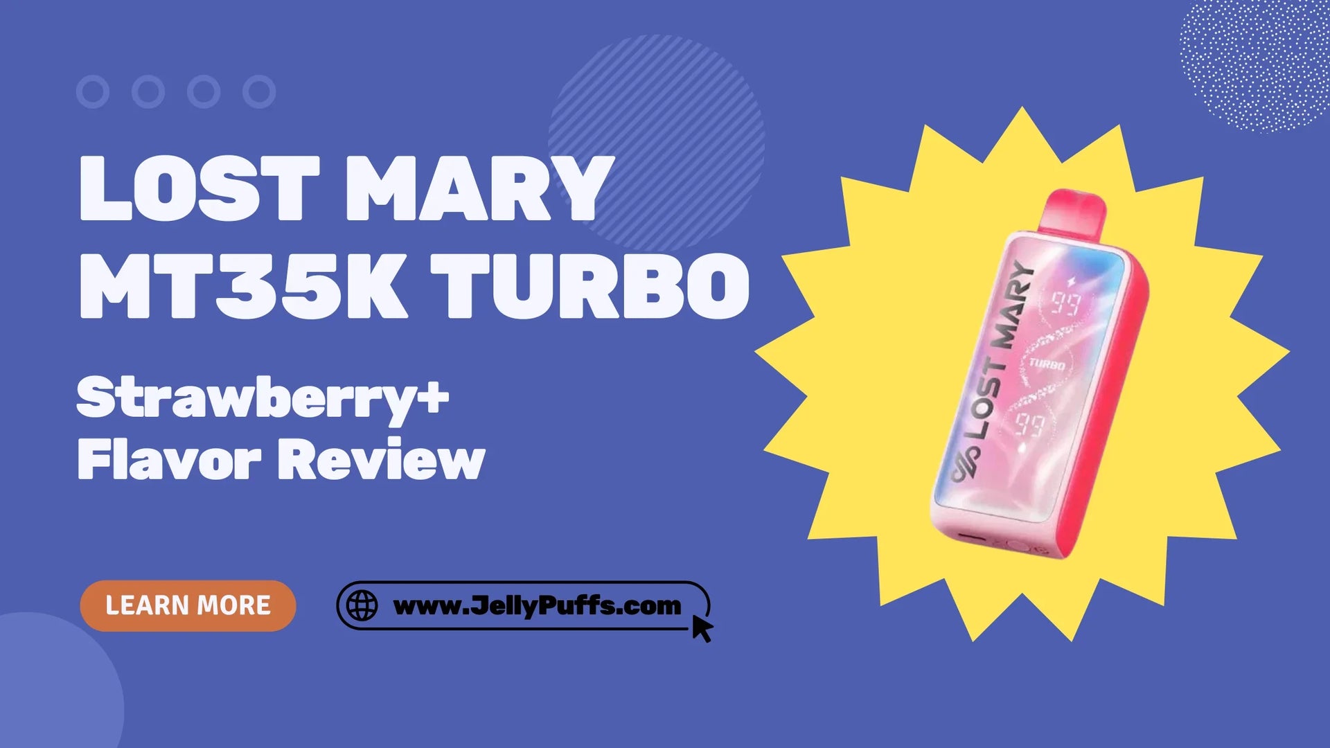 Strawberry+ Lost Mary MT35k Turbo Flavor Review Strawberry+ Lost Mary MT35k Turbo Flavor Review