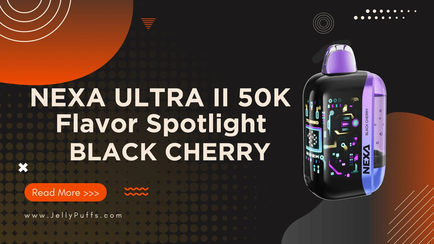 Black Cherry – NEXA Ultra II 50K Disposable Vape Flavor Review