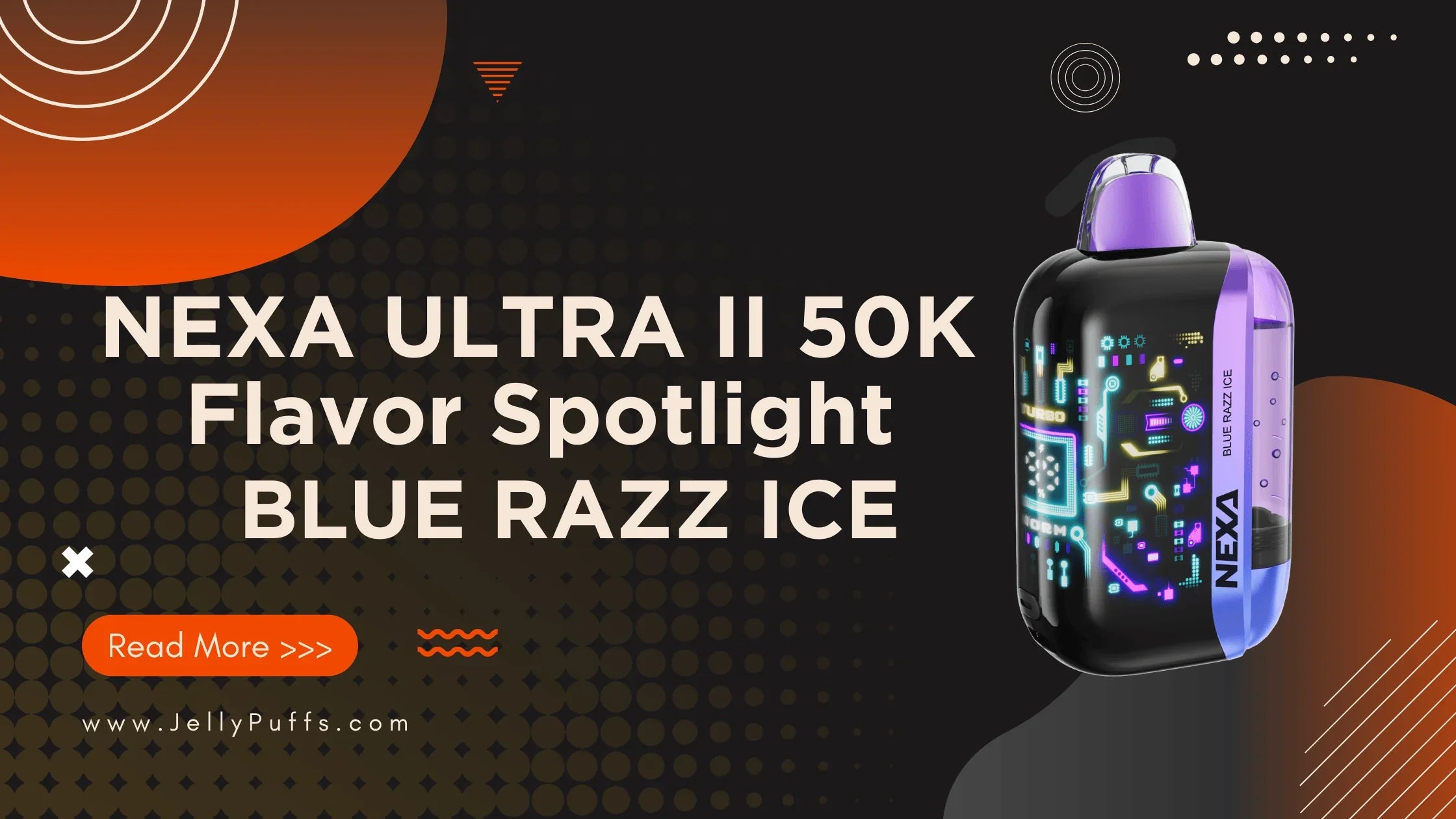 Blue Razz Ice – NEXA Ultra II 50K Disposable Vape Flavor Review