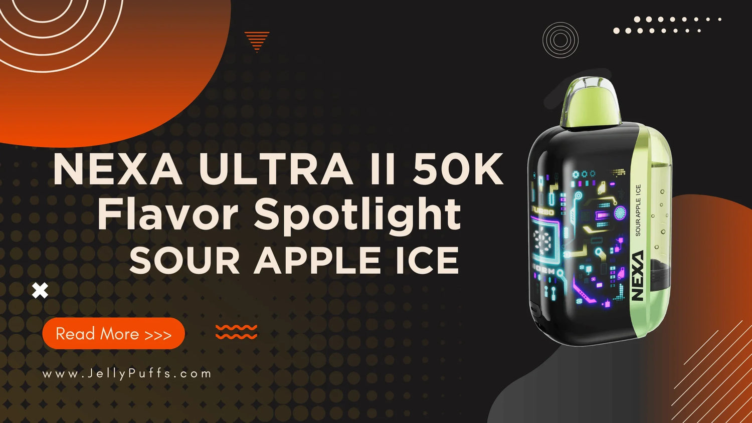 Sour Apple Ice – NEXA Ultra II 50K Disposable Vape Flavor Review