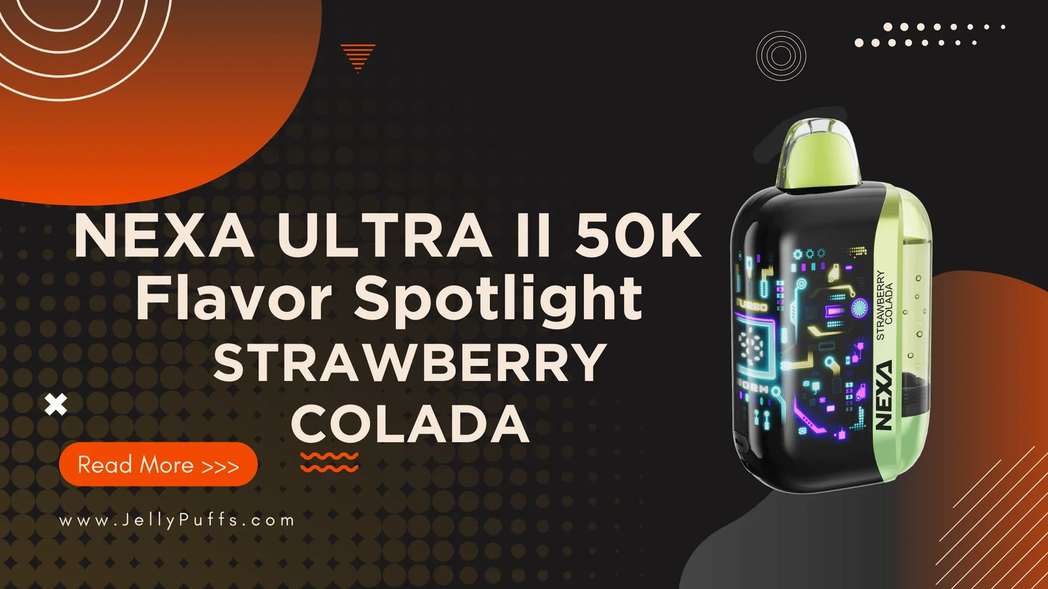 Strawberry Colada – NEXA Ultra II 50K Disposable Vape Flavor Review
