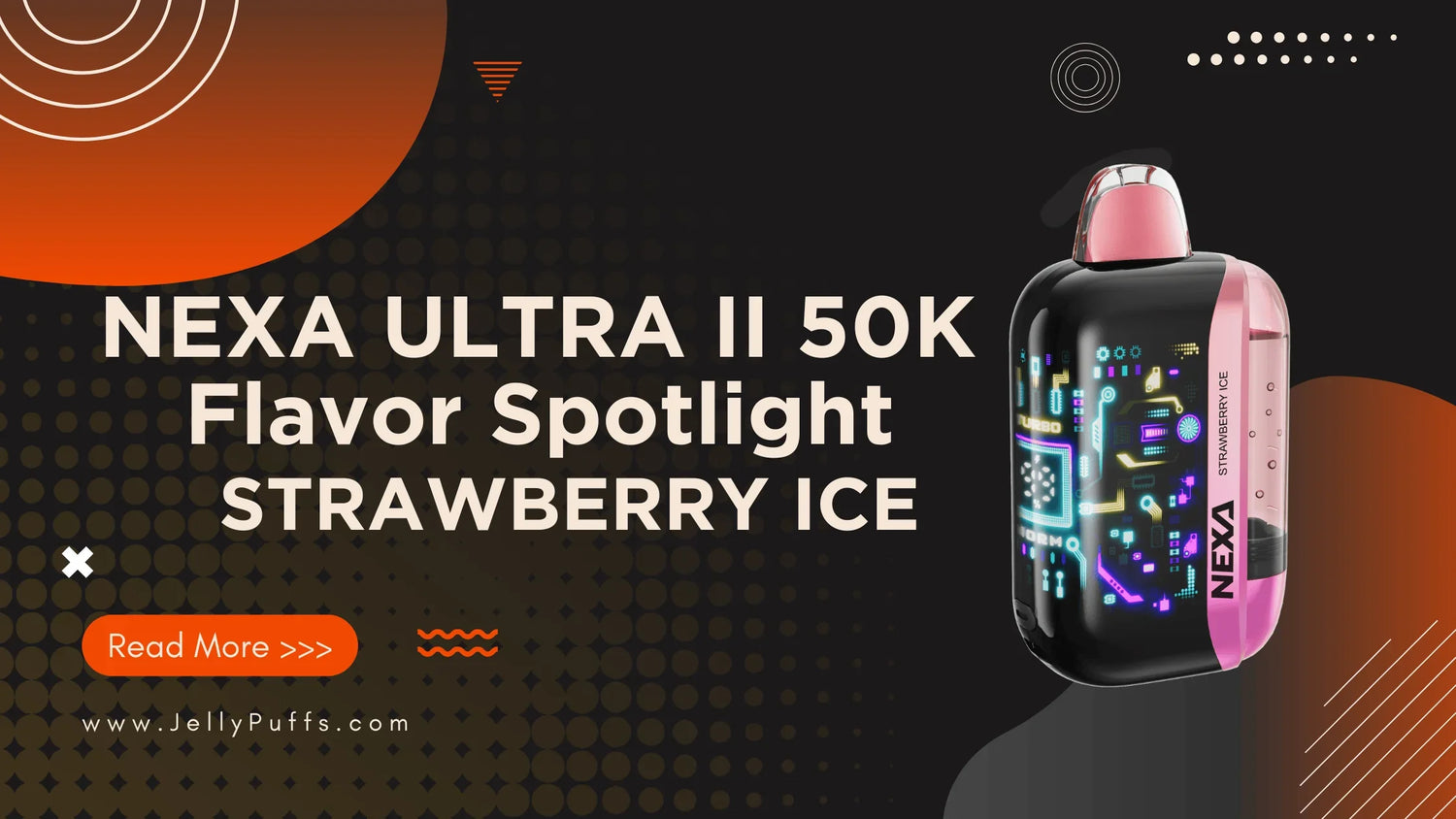 Strawberry Ice – NEXA Ultra II 50K Disposable Vape Flavor Review