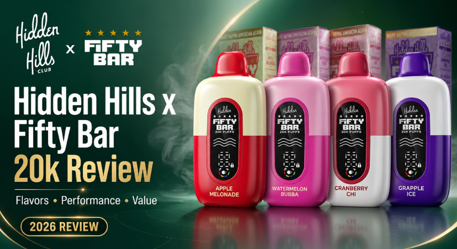 Hidden Hills x Fifty Bar 20K Review: 6 New "Hidden on the Horizon" Flavors Tested